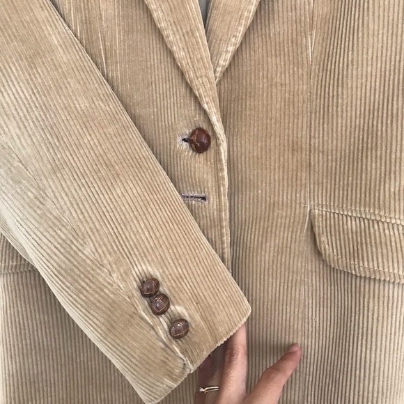 COPY - Tan vintage corduroy blazer - Picture 2 of 3